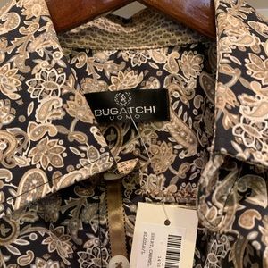 NWT Bugatchi button down size Large